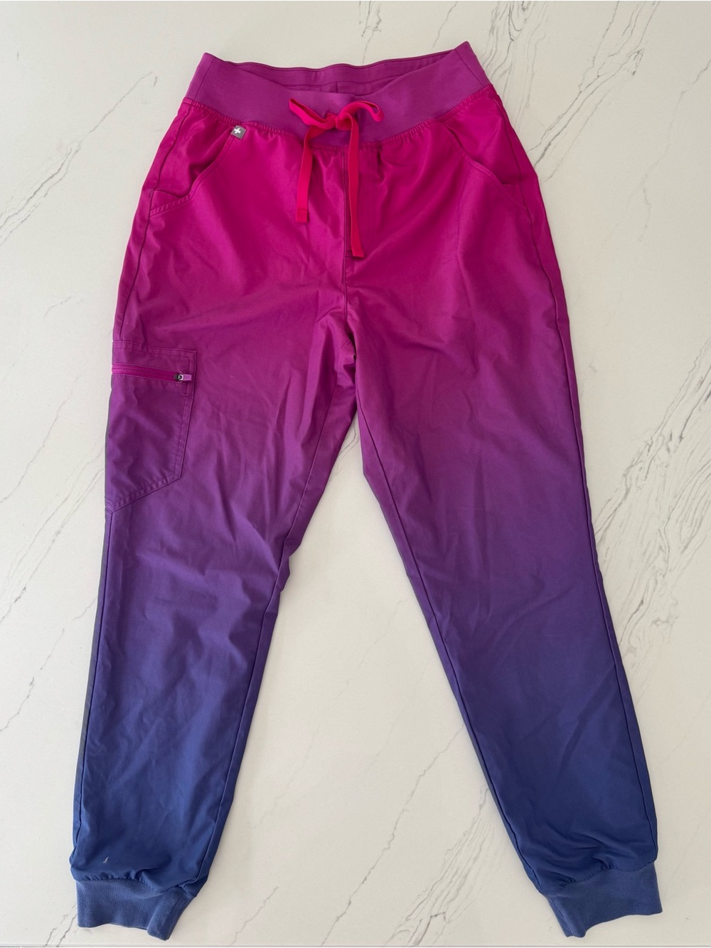 Figs Women’s Scrub Jogger Pants | Technical Collection | Ombré Pink/Purple | S